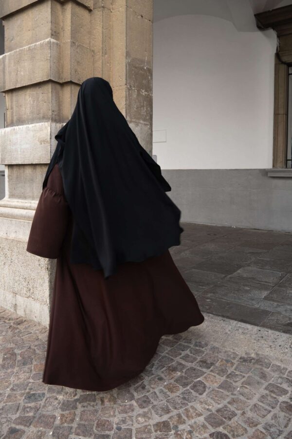Abaya Colombiana Tissu en Soie de Médine – Image 10