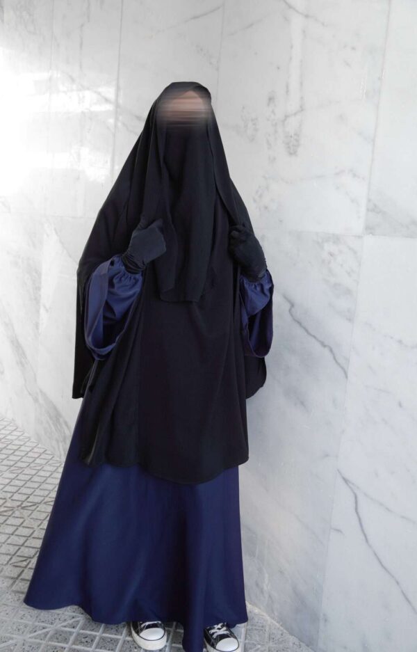 Abaya Korea Tissu Soie de Médine – Image 10