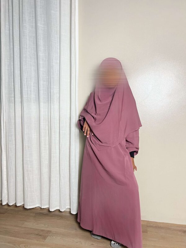 Abaya manches droites Petite Fille – Image 2
