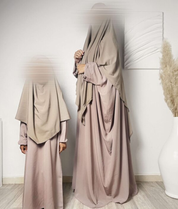 Abaya manches droites Petite Fille – Image 8