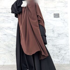 Abaya Korea Tissu Soie de Médine