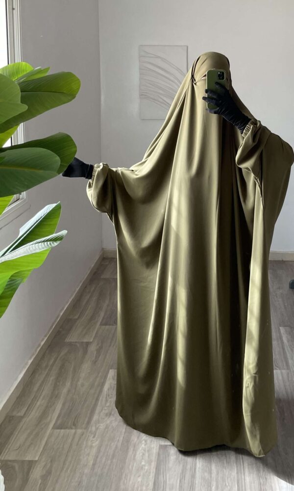 Jilbab 1 pièce option niqab – Image 2