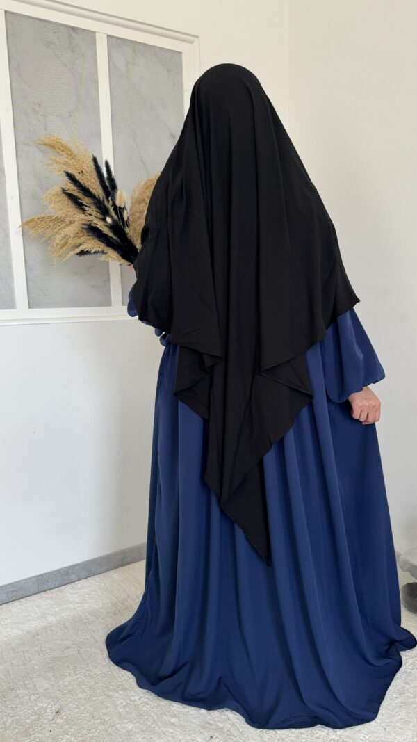 Abaya-Russia-Wool-Peach-Bleu-Marine-Dar-Al-Iman-scaled
