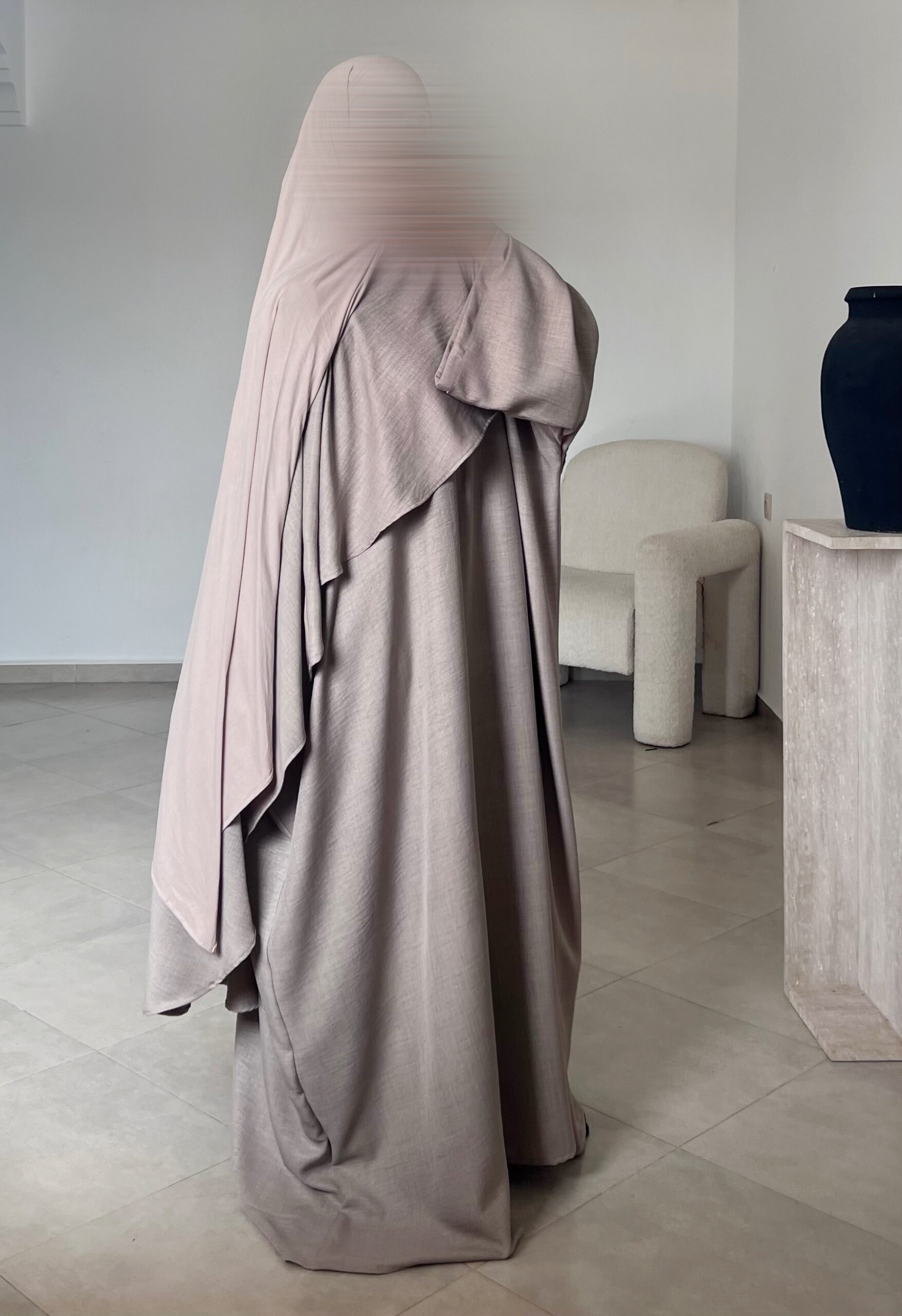 Set Miraï effet lin froissé – Image 5