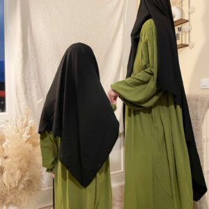 Khimar en pointe Petite Fille
