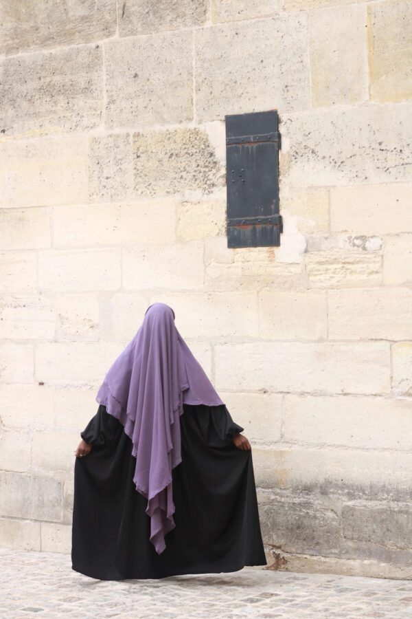 Khimar Flowy 2 voiles Mousseline – Image 6