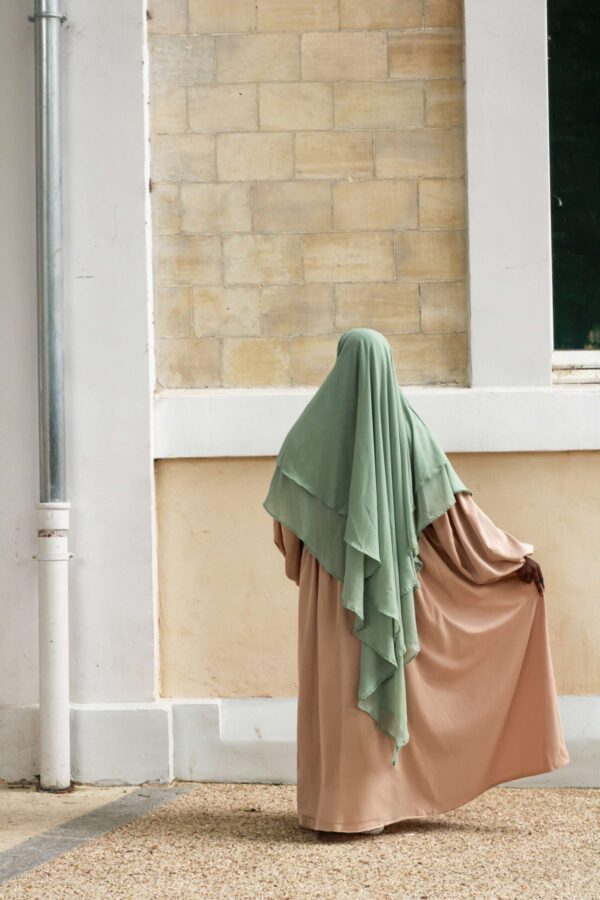 Khimar Flowy 2 voiles Mousseline – Image 4