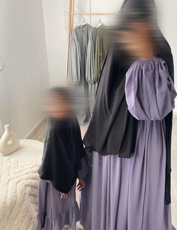 Abaya Russia Wool Peach – Image 3