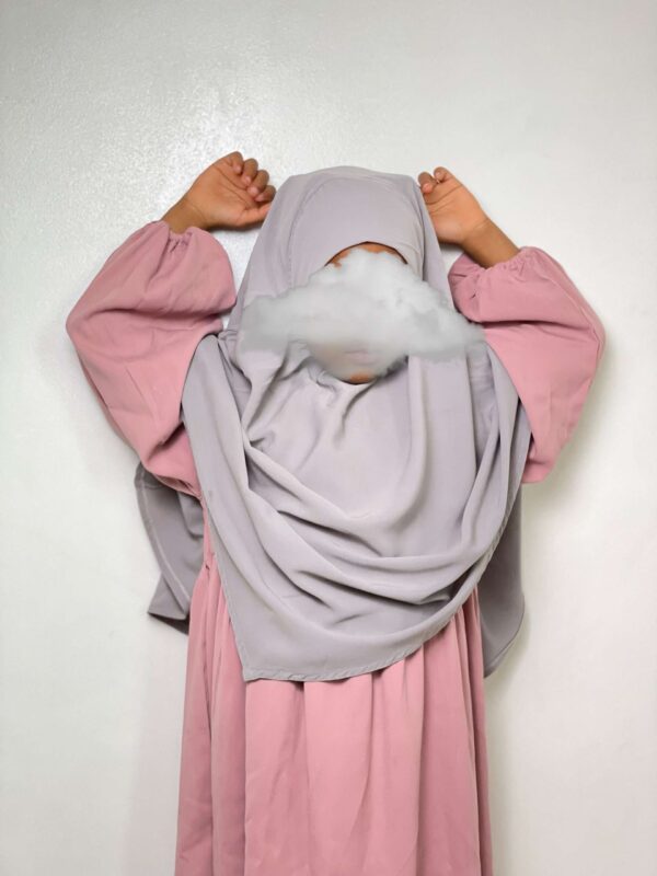 Khimar en pointe Petite Fille – Image 12