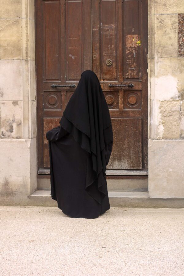 Khimar Flowy 2 voiles Mousseline – Image 5