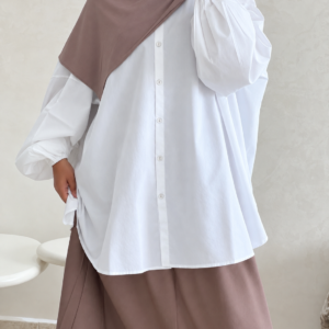 Popeline Shirt Ivory